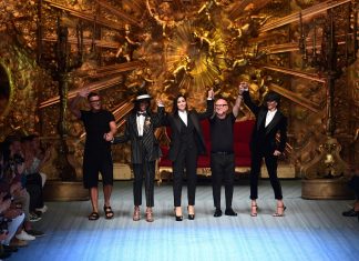 Milan Fashion week – Monica Bellucci défile pour Dolce & Gabbana